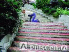 фото Установка монтаж систем обогрева грунта, крылец, ступеней, открытых площаде
