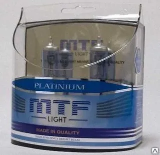 фото Галогеновая лампа MTF Platinum H3 12V/55W