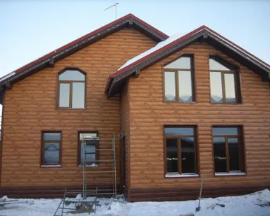 фото Сайдинг виниловый, металлический, фасадные панели.