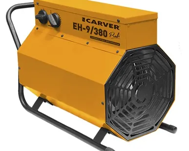фото Пушка электрическая 9 кВт Carver EH-9/380 Profi