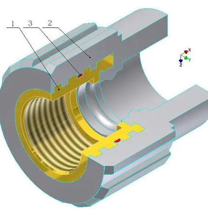 Фото №0 Муфта комбинированная внутренняя резьба 25-3/4" DIZAYN Турция.