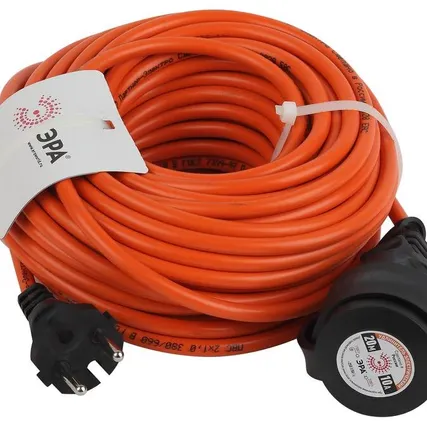 Фото №0 Удлинитель силовой UPx-1-2x1-20m-IP44 в бухте б/з 20м 1гнездо ПВС 2х1 Эра Б0046806