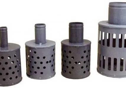 Фото №0 Фильтр всасывающий d=100мм для мотопомп