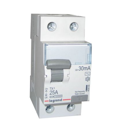 Фото №0 УЗО Legrand TX3 2P 25А 30мА