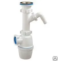 Фото №0 Сифон 1 1/2 40 с одним отв. А-4005 ОРИО