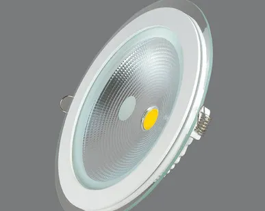 фото 703R-15W-3000K Светильник встраиваемый,круглый,со стеклом,LED,15W