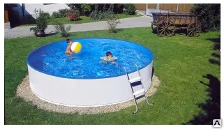 фото Сборный бассейн Summer Fun Exklusiv «Rund» 501010170KB 350х150см