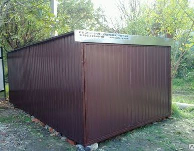 фото Гараж металлический