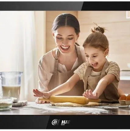 Фото №0 Видеодомофон DHI-VTH5341G-W черн. Dahua 1405762