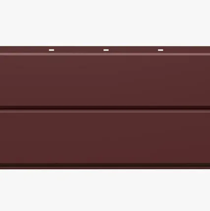Фото №0 Сайдинг Потолочно-фасадная панель «Софит» 0.47-0.50 мм RAL 3005, Винно-красный