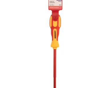 фото Отвёртка диэлектрическая шлицевая SL 6*150мм 12-4714 REXANT