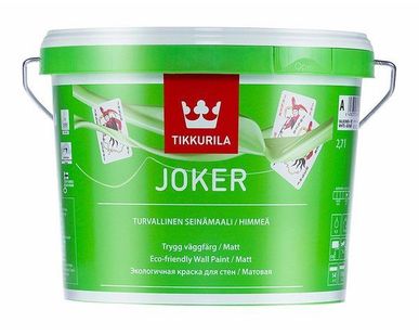 фото Краска TIKKURILA JOKER A матовая 9л