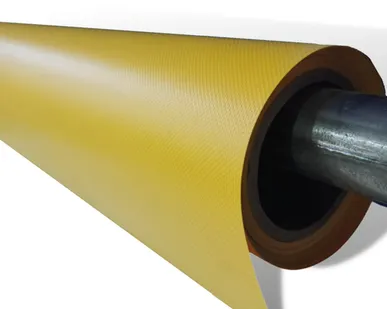 фото Тентовая ткань ПВХ Китай 630 г/м2 желтый