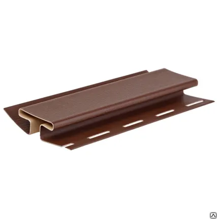 Фото №0 Планка Соединительная "Темно-Коричневая" 3,05м Т-18 (в упк 20 шт)