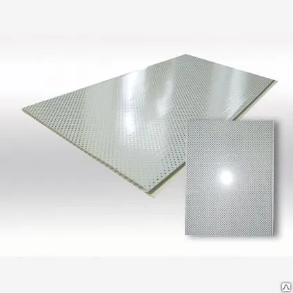 Фото №0 Панель ПВХ "Перфорация" 3000х250х9мм арт.6441/1 уп.10шт Урал-Пласт