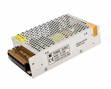фото Блок питания в сетчатом корпусе AC-230/DC-12V, IP20, 100W