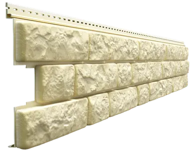 фото Сайдинг Docke BERGART Кешью Деке LUX под камень