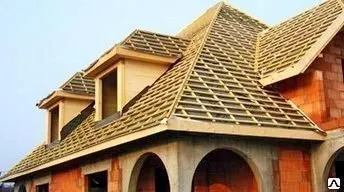 Фото №0 Монтаж обрешетки крыши