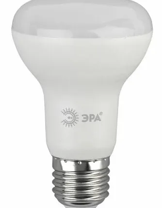 Фото №0 Лампа светодиод. ЭРА-ЭКО R63 Е27 (тепло)