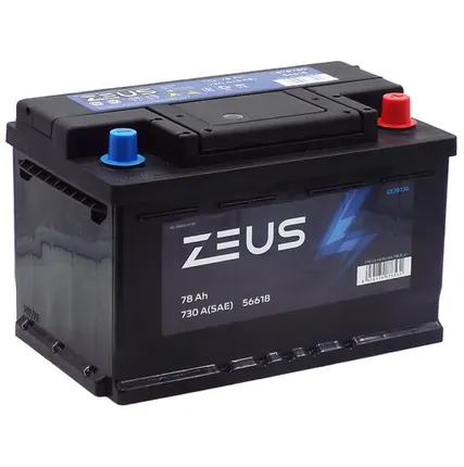 Фото №0 Аккумулятор ZEUS LB 78 Ач о.п.