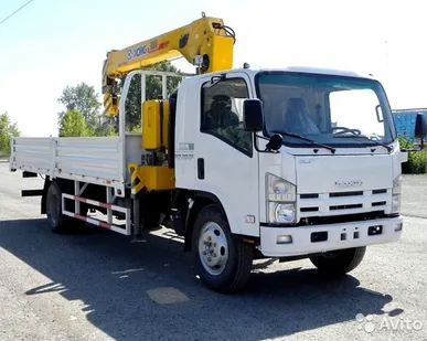 фото Аренда манипулятора 5 тонн (стрела 12 метров)