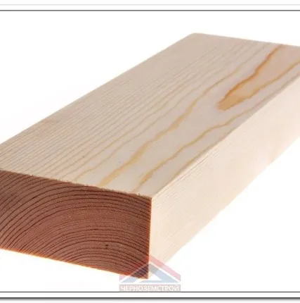 Фото №0 Брус 50х120х3000мм сухой строганый хвоя