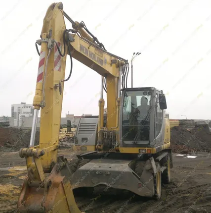 Фото №1 Аренда колесного экскаватора New Holland MH Plus, Челябинск