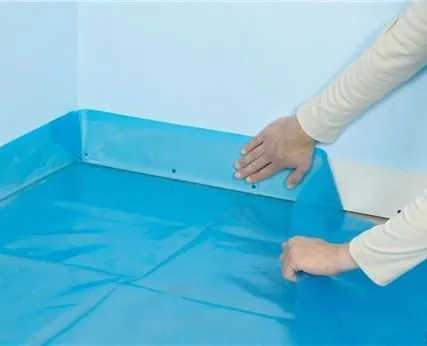 Фото №0 Устройство гидроизоляции из ПВХ пленки