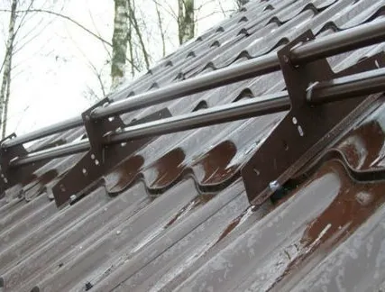 Фото №0 Снегозадержатель