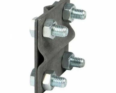 фото Зажим крестовидный прут-прут (пластина 57x57мм) HZ PROxima