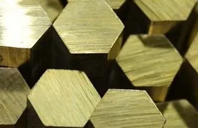 фото Шестигранник бронзовый 55 БрАМц9-2 (CuAl9Mn2);55 мм;с доставкой