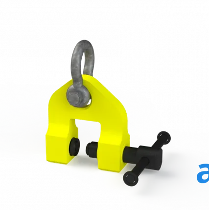 Фото №0 Захват струбцинный вертикальный ZSV (г/п 
3 т, лист 0-50мм)