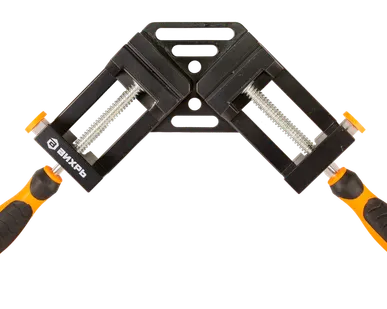 фото Струбцина угловая, быстрозажимная Вихрь 65х65 мм