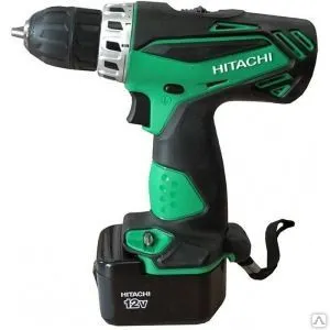 фото Аккумуляторный шуруповерт hitachi ds12dvfa + фонарь