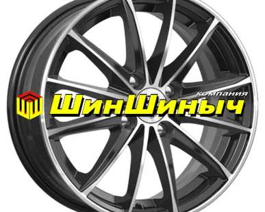 фото 6x15/4x100 ET46 D54,1 Пойнт Бланк-оригинал (KC884) Алмаз черный SK