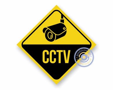 фото Наклейка или табличка "CCTV"