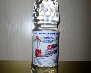 фото Вода дистилированная в ПЭТ таре 1,5 л.