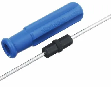 фото Отвертка 2 в 1(крестовой+прямой наконечник) 6х75мм