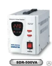Фото №0 Стабилизатор однофазный релейного типа, цифровая индикация SDR-500 VA 500Ва