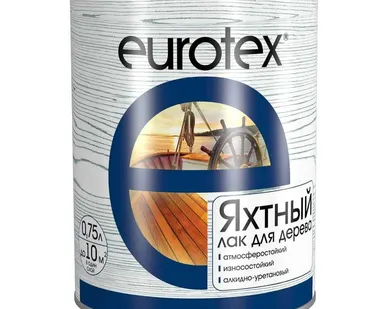 фото Лак яхтный глянцевый 0,75л Eurotex