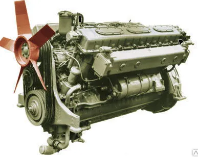 фото Двигатель дизельный 7д6-150aф