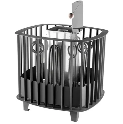 Фото №1 Электрическая печь ВВД Премьера Руса 12 кВт с закрытой каменкой (без пульта, 380 В)