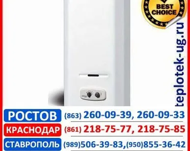 фото Газовый водонагреватель проточный (Газовая колонка) NEVALUX-5011 (Нева Люкс