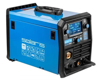 фото Полуавтомат Solaris ALUMIG-230DP SYNERGY, MIG/SPOT/FLUX/MMA/TIG/PULSE, синергетическое управление