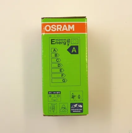 Фото №0 Лампа энергосберегающая Osram 12/827 Е14