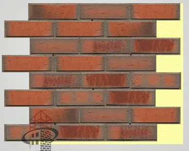 фото Термопанель с клинкерной плиткой Feldhaus Klinker R695 Sintra Sabioso Ocasa