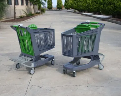 фото Пластиковая покупательская тележка Polycart-220 Compact