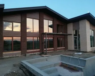 фото Остекление ламинированным 5-ти камерным профилем VEKA SoftLine