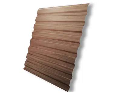 фото Профнастил С20А 0,45 Print Elite Honey Wood