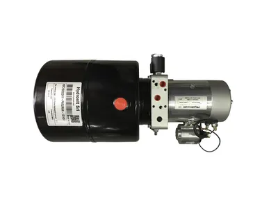 фото PPC150323HY-PNEUMAX-121437_PPC-2,2 24DC_T/S150 24DC 112-UA-G2,1-J-V350 2-A 24DC_M630-PP01370-PP01370-10BV+SFEP01D+E60543007 - Министанция вертикального монтажа. Электромотор 24В пост. тока + пусковое реле, 2,2кВт, 2400 об/мин, 130А. Режим S2=3,5 мин (S3=15%ED). Подача 4.9л/мин, 220 бар, бак 10л металл. Клапан разгрузки 2/2 НЗ, =24DC